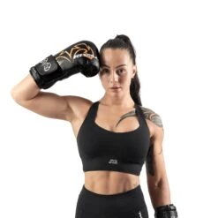 Buttery Stretch Cross-Back Sports Bra 20 Buttery Stretch Cross-Back Sports Bra -RIVAL BOXING SHOP ButteryStretchCross BackSportsBra BLACK 7