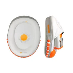 RPM80 Impulse Punch Mitts -RIVAL BOXING SHOP R 2024 website Punch Mitts rpm80 L XL White and Orange 2