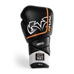 RS1 Leather Pro Sparring Gloves 12 RS1 Leather Pro Sparring Gloves -RIVAL BOXING SHOP R 2025 Design Web Products Photos Gloves SparringGloves RS1PRO20 YEARS BLK 3