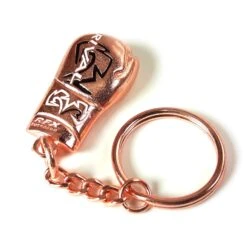 Key Ring - Metallic Boxing Glove -RIVAL BOXING SHOP R KEY rose