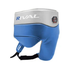 RNFL100 Professional Protector With Laces -RIVAL BOXING SHOP RNFL100 BLUE SILVER B