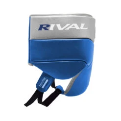 RNFL100 Professional Protector With Laces -RIVAL BOXING SHOP RNFL100 BLUE SILVER D