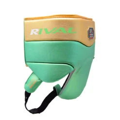 RNFL100 Professional Protector With Laces -RIVAL BOXING SHOP RNFL100 GREEN GOLD B