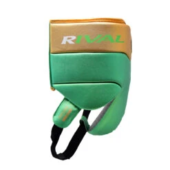 RNFL100 Professional Protector With Laces -RIVAL BOXING SHOP RNFL100 GREEN GOLD D