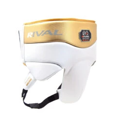 RNFL100 Professional Protector With Laces -RIVAL BOXING SHOP RNFL100 WHITE GOLD B