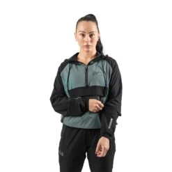 Track Jacket With Hood 2.0 -RIVAL BOXING SHOP TrackJacketwithHood2.0 TEAL 1