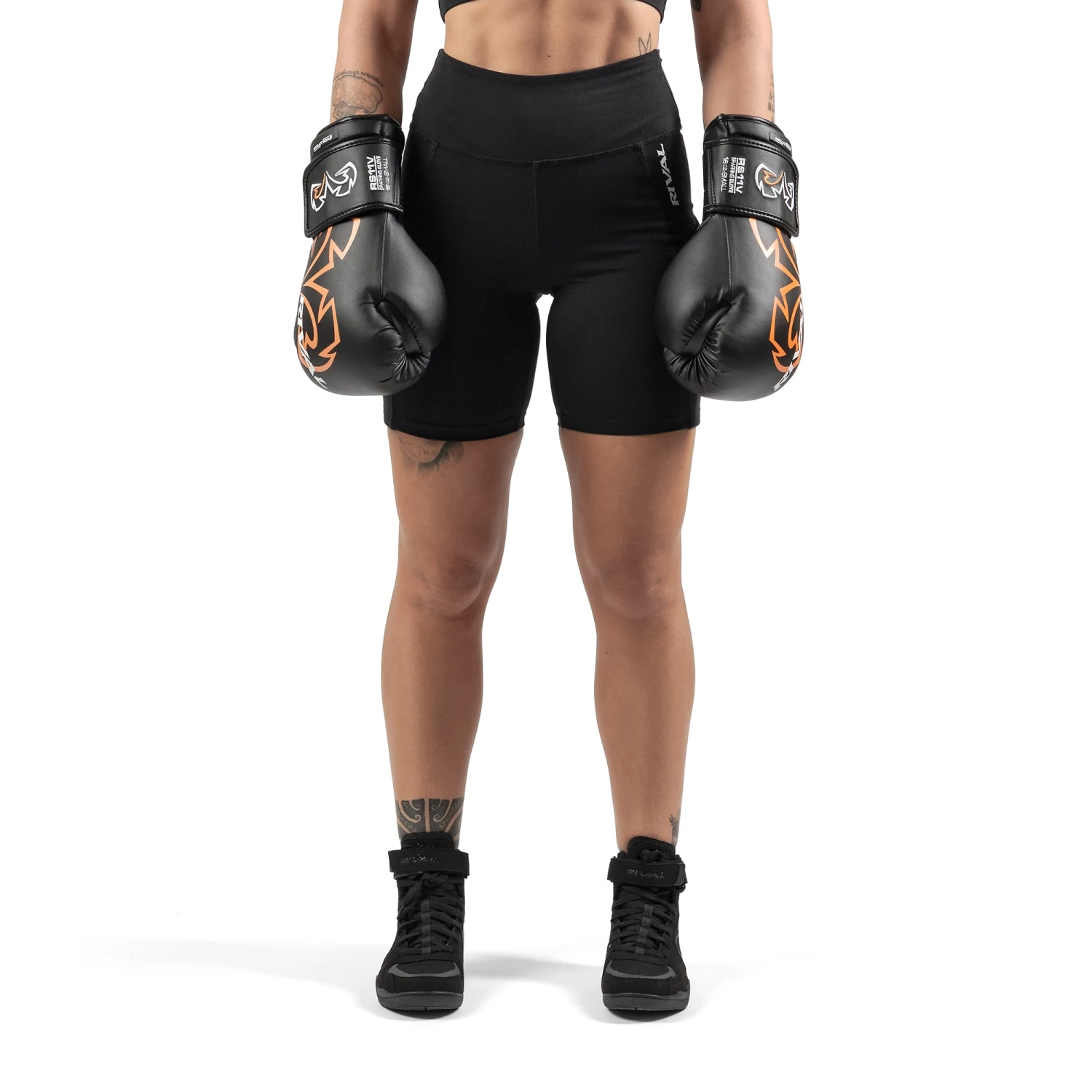 Women's High-Rise Biker Shorts With Pockets 4 Women's High-Rise Biker Shorts With Pockets - Image 2