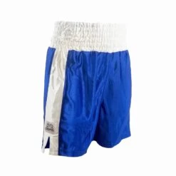Trad Dazzle Boxing Trunks -RIVAL BOXING SHOP colour blue white