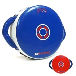 RPS7 Fitness Plus Punch Shield -RIVAL BOXING SHOP colour blue white red