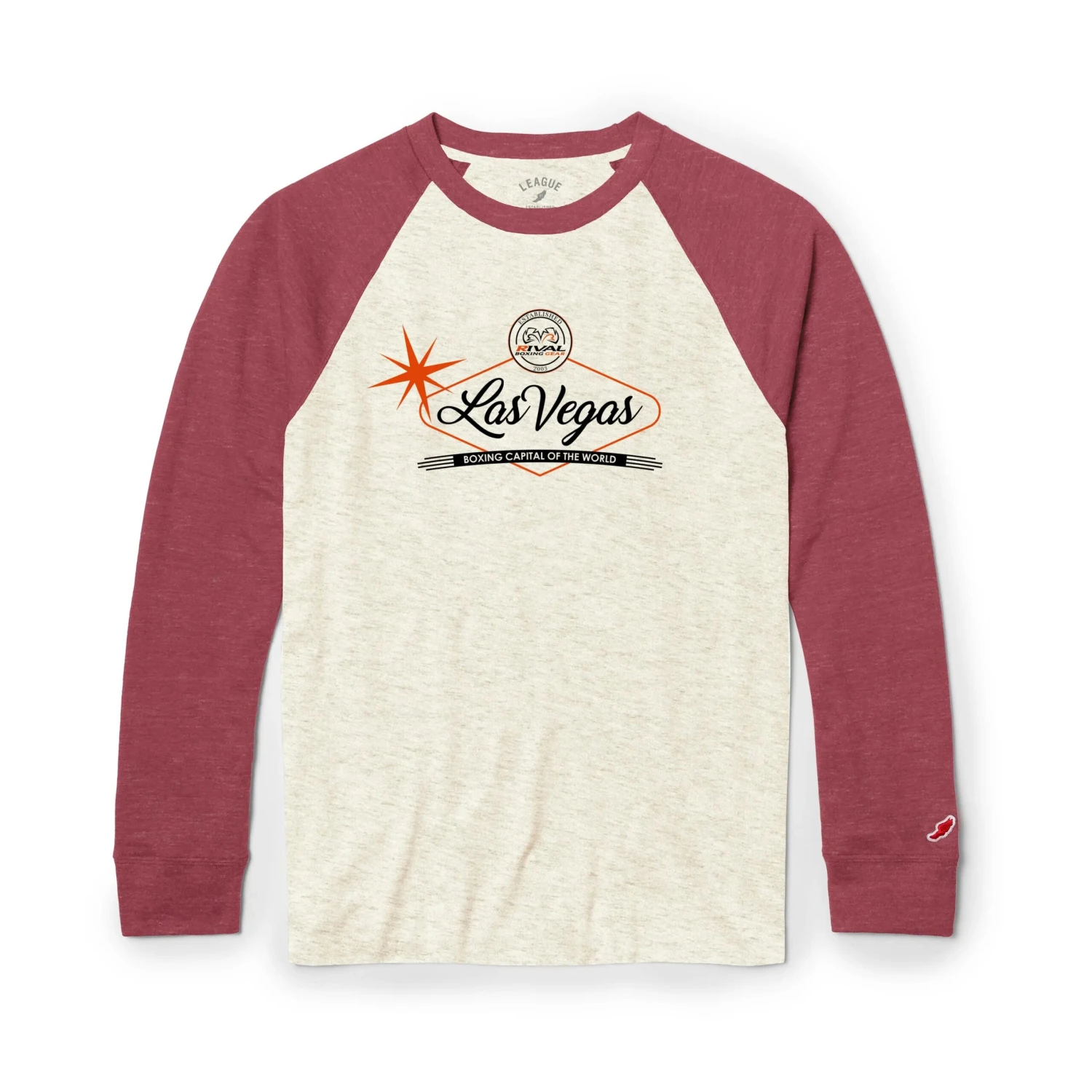 Las Vegas Raglan Sleeve Shirt 4 Las Vegas Raglan Sleeve Shirt - Image 2