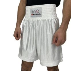 Dazzle Pro Boxing Trunks -RIVAL BOXING SHOP rap tr 03 white 02