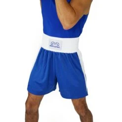 Amateur Competition Trunks -RIVAL BOXING SHOP rap tr 04 blue white 01