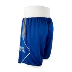 Amateur Competition-Training Boxing Trunks -RIVAL BOXING SHOP rap tr30 blue back