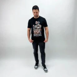 David Benavidez "The Mexican Monster" Graphic Tee -RIVAL BOXING SHOP rap ts db black 02