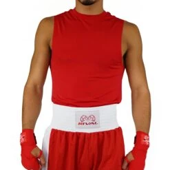 Amateur Competition & Training Tank Top -RIVAL BOXING SHOP rap tt red 01