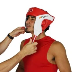 Amateur Competition & Training Tank Top -RIVAL BOXING SHOP rap tt red 03