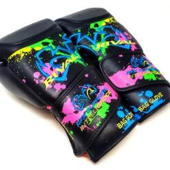 RFX-Guerrero Intelli-Shock Bag Gloves Paint Splash Edition -RIVAL BOXING SHOP rfxg is paintsplash 04