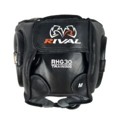 RHG30 Mexican Headgear -RIVAL BOXING SHOP rhg30 black back