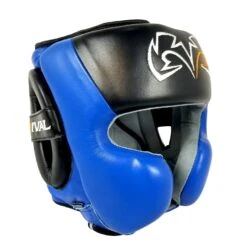 RHG30 Mexican Headgear -RIVAL BOXING SHOP rhg30 black blue