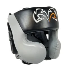 RHG30 Mexican Headgear -RIVAL BOXING SHOP rhg30 black grey