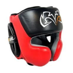 RHG30 Mexican Headgear -RIVAL BOXING SHOP rhg30 black red