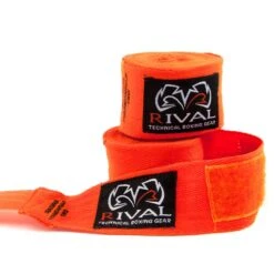 Cotton Handwraps -RIVAL BOXING SHOP rhw orange
