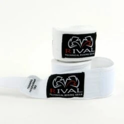 Cotton Handwraps -RIVAL BOXING SHOP rhw white