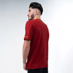 T-Shirt With Spandex -RIVAL BOXING SHOP rival 2024 corpo tshirt back red 01