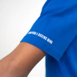 T-Shirt With Spandex -RIVAL BOXING SHOP rival 2024 corpo tshirt close blue 02