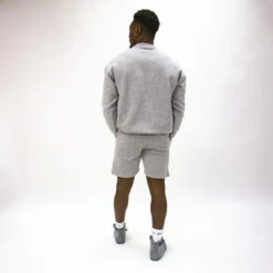 Fleece Oversized Crewneck Sweater 20 Fleece Oversized Crewneck Sweater -RIVAL BOXING SHOP rival 2024 crewneck back grey 01