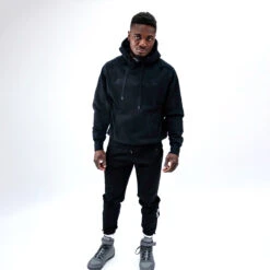 Oversized Heavyweight Fleece Hoodie 17 Oversized Heavyweight Fleece Hoodie -RIVAL BOXING SHOP rival 2024 hoodie front black 01