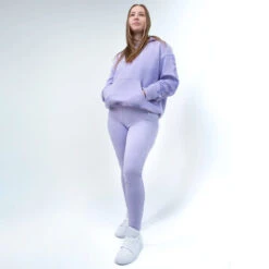 Women's High-Rise Leggings With Pockets 18 Women's High-Rise Leggings With Pockets -RIVAL BOXING SHOP rival 2024 leggings front purple 01