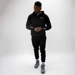 Track Pants -RIVAL BOXING SHOP rival 2024 track pants front black 01