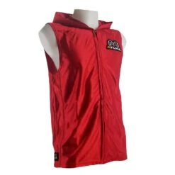 Dazzle Sleeveless Ring Jacket With Hood -RIVAL BOXING SHOP rival rrj red