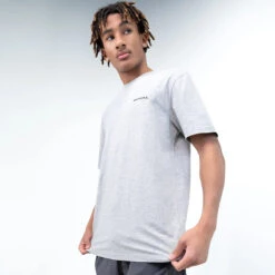 Slogan Graphic Tee "Boxing, It's What We Do" With Spandex