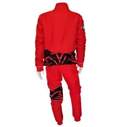 Elite Active Tracksuit With Collar -RIVAL BOXING SHOP rival tracksuit collar red back