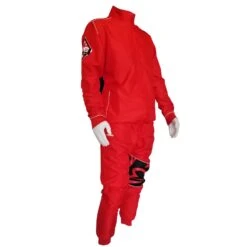 Elite Active Tracksuit With Collar -RIVAL BOXING SHOP rival tracksuit collar red side