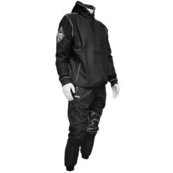 Elite Active Tracksuit With Hood -RIVAL BOXING SHOP rival tracksuit hood black side