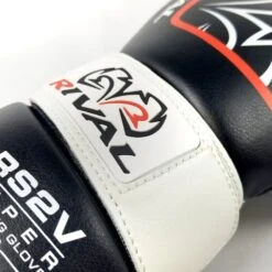 RS2V Super Sparring Gloves 2.0 -RIVAL BOXING SHOP rs2v 2 black 03