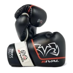 RS2V Super Sparring Gloves 2.0 -RIVAL BOXING SHOP rs2v 2 black