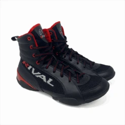 RSX-Guerrero Deluxe Boxing Boots 24 RSX-Guerrero Deluxe Boxing Boots -RIVAL BOXING SHOP rsx guerrero deluxe black red combo
